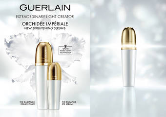 GUERLAIN 娇兰 - 全新一代 兰钻氧蕴极光白金萃&眼部精华 结合珍稀兰花之全新兰钻肌因焕白科技 钻石粉末净化袪灰 重返顶级凝脂白玉肌