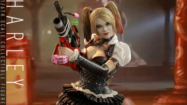 Hot Toys《蝙蝠侠：阿卡姆骑士》哈莉·奎茵 Harley Quinn 1/6 比例人偶