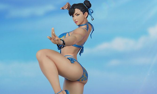 Pop Culture Shock《街头霸王V》春丽 Chun-Li: Season Pass 1/4 比例全身雕像