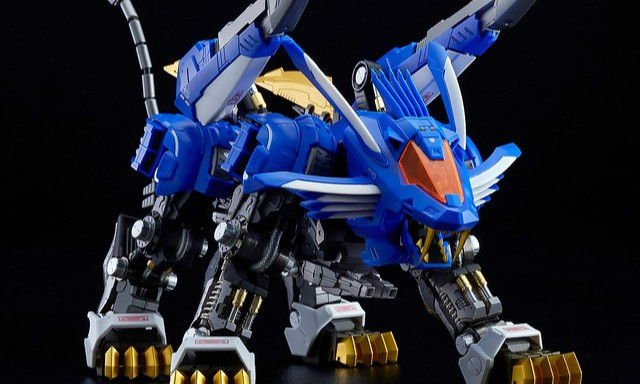 HAGANE WORKS《机兽新世纪 ZOIDS》超重剑长牙狮  1/72比例合金可动模型