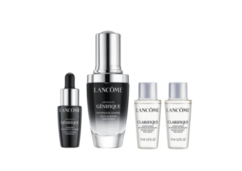 LANCOME 兰蔻 - “超未来肌因赋活露”全新升级上市！史无前例最大奖“小黑瓶”正货直接送！8月1日超级黑瓶日排队预告，买小黑瓶即赠“年轻升级刮刮卡”