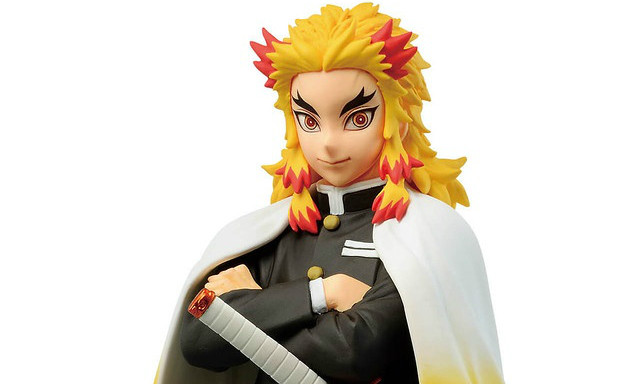 BANPRESTO FIGURE 绊之装 拾之型 ： 蝴蝶忍（泛黄配色） / 炼狱杏寿郎