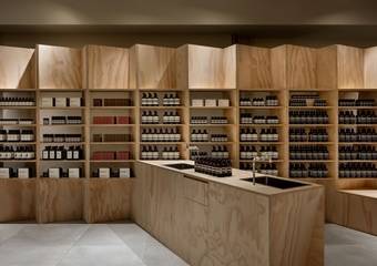 Aesop - 台北101店，极简与永续发展的体现