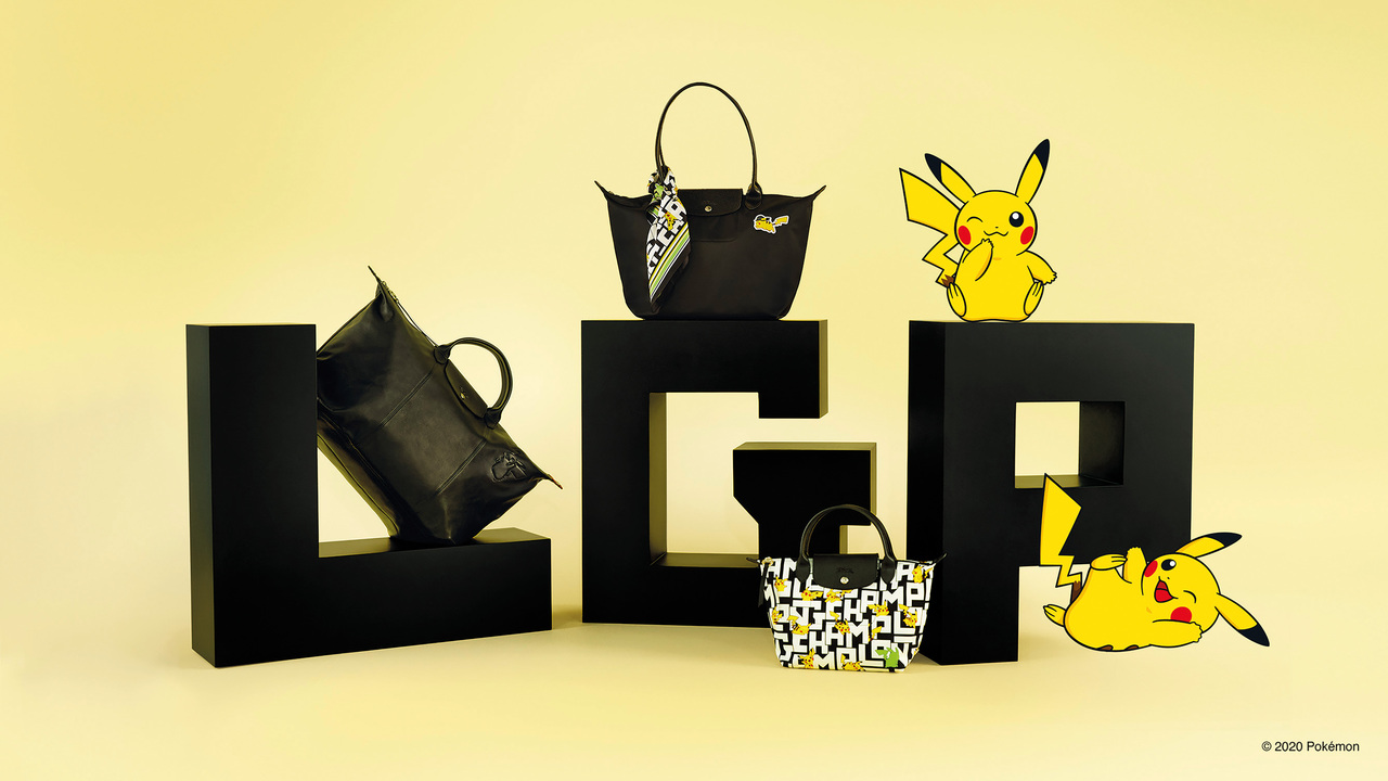 是皮卡丘！LONGCHAMP x Pokémon联名款来放电了