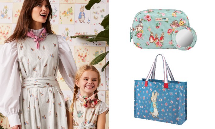 绘本迷尖叫吧！Cath Kidston×彼得兔联名系列即将开卖