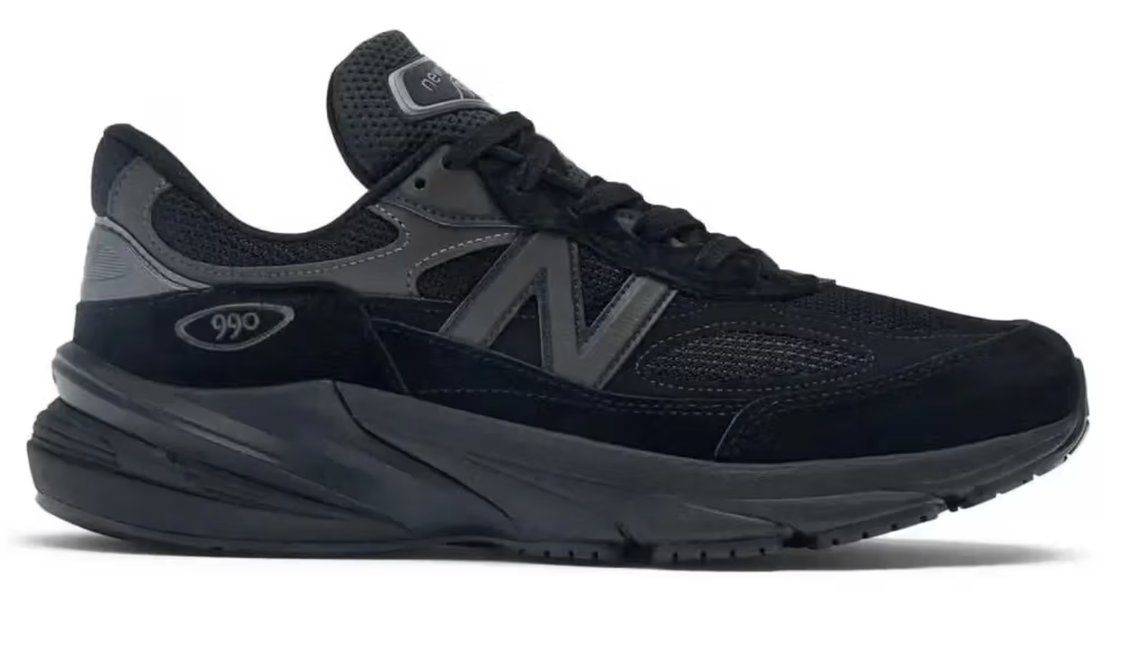 率先近赏新百伦New Balance 990v6 最新款配色“Triple Black” 